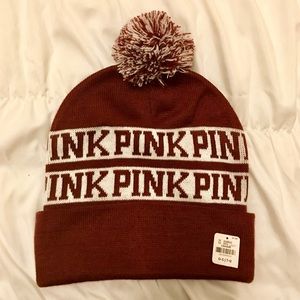 NWT Pink Beanie